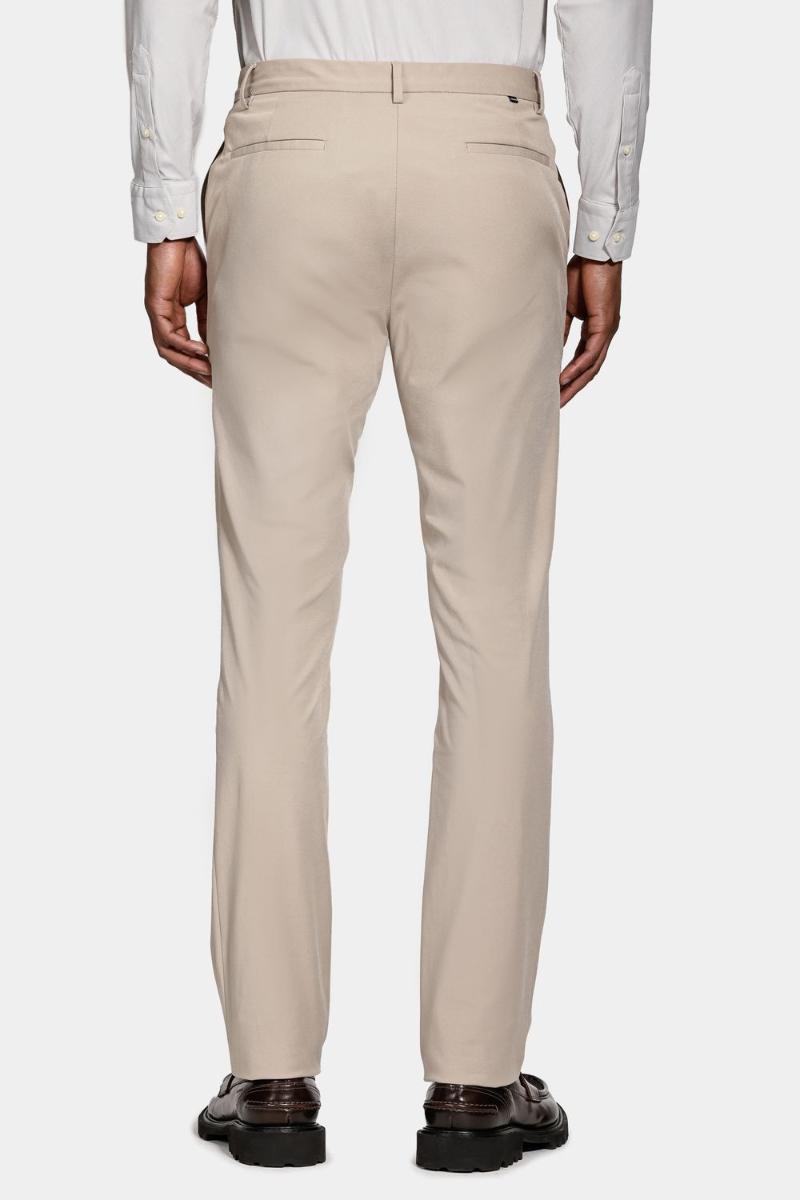 Calça Aramis Alfaiataria Algodão Soft Super Slim Caqui - 6