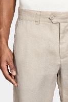 Bermuda Aramis Alfaiataria Linho Caqui