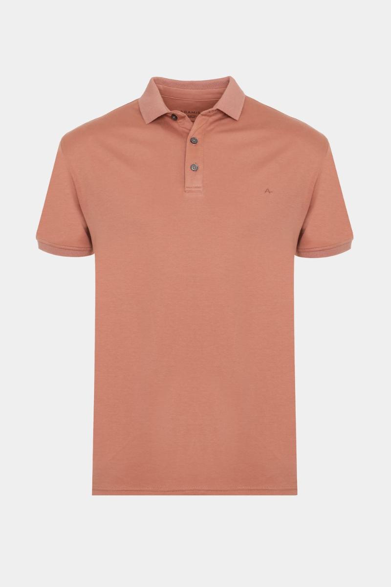 Polo Aramis Tshirt Liquid Cotton Terracota - 1