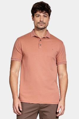 Polo Aramis Tshirt Liquid Cotton Terracota