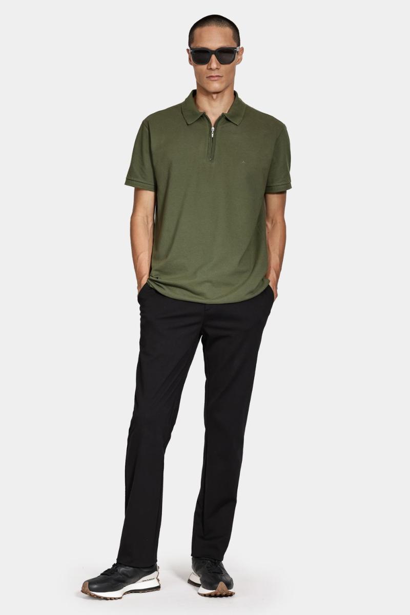 Polo Aramis Piquet Zíper Militar - 3