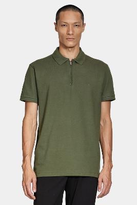 Polo Aramis Piquet Zíper Militar