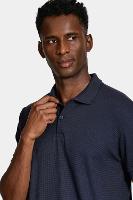 Polo Aramis Manga Curta Quadrile Marinho - 3