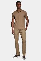 Polo Aramis Manga Curta Quadrile Castor - 2