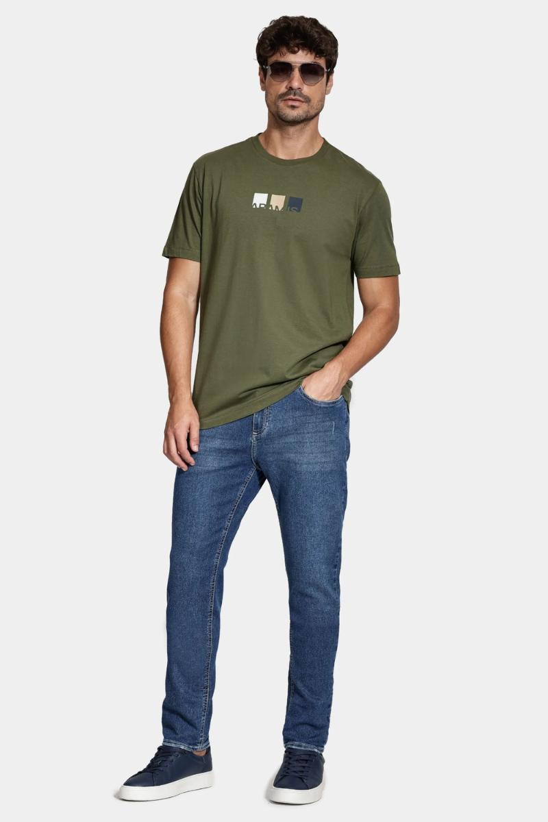 Calça Aramis Jeans Skinny Blue Azul - 2