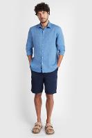 Camisa Aramis Manga Longa Slim Linho Irlandês Indigo 112 - 2