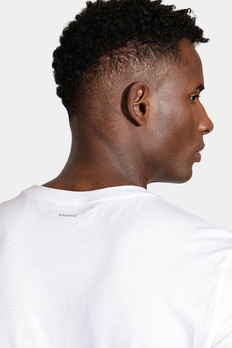 Camiseta Aramis Manga Curta New Basic Branco - 4