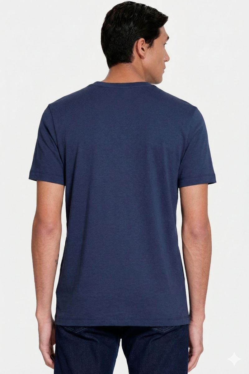 Camiseta Aramis Manga Curta New Basic Navy - 3