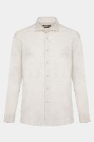 Camisa Aramis Manga Longa Tricoline Linho Natural - 5