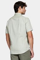 Camisa Aramis Manga Curta Oxford Verde