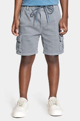 Bermuda Aramis Cargo Chino Infantil Azul Medio