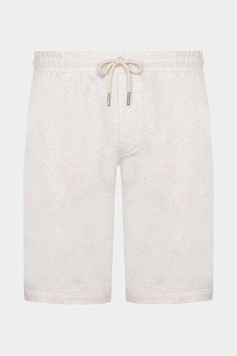 Bermuda Aramis Reta Moletom Cordão Natural - 1