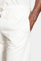 Bermuda Aramis Reta Moletom Cordão Natural