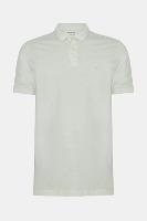 Polo Aramis Manga Curta Algodão Com Linho Verde Agua - 1