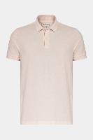 Polo Aramis Manga Curta Algodão Com Linho Salmao - 5