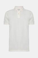 Polo Aramis Manga Curta Algodão Com Linho Natural - 1