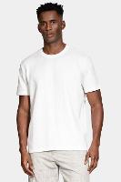 Camiseta Aramis Texturizada Manga Curta Bordado Off White - 1