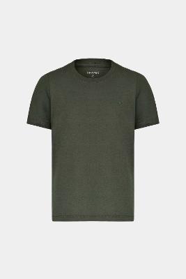 Camiseta Aramis Manga Curta Infantil Básica Verde