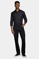 Camisa Aramis Regular Tricoline Manga Longa Preto - 2