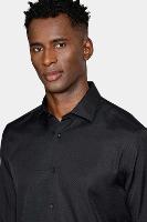 Camisa Aramis Regular Tricoline Manga Longa Preto - 3