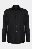 Camisa Aramis Regular Tricoline Manga Longa Preto - 5