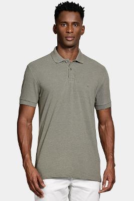 Polo Aramis Manga Curta Verde Militar