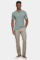 Polo Aramis Manga Curta Mescla Cores Verde Bandeira - 3