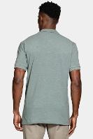 Polo Aramis Manga Curta Mescla Cores Verde Bandeira - 5