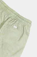 Short Aramis Praia Infantil Floral Elástico Menta - 2
