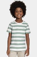 Camiseta Aramis Manga Curta Infantil Listrada Off White - 1