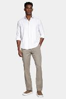 Camisa Aramis Manga Longa Slim Xadrez Branco Com Lilas - 2