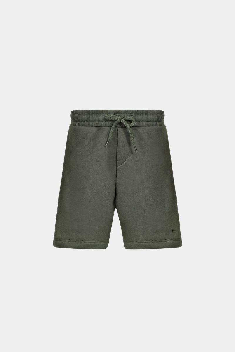 Bermuda Aramis Moletom Infantil Reta Verde Militar - 1