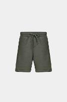 Bermuda Aramis Moletom Infantil Reta Verde Militar - 1