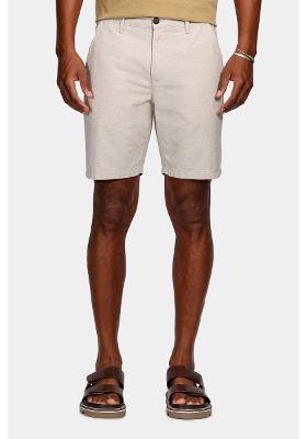 Bermuda Chino Média Rústica Areia