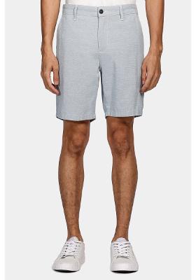 Bermuda Chino Maquinetada Flame Azul Médio