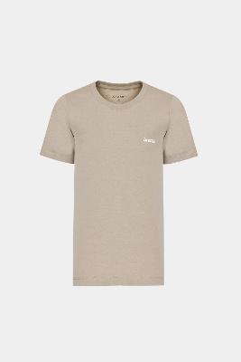 Camiseta Infantil Aramis Regular Caqui