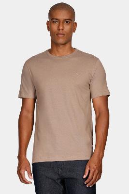 Camiseta Aramis Manga Curta Bordado Castor