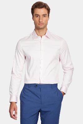 Camisa Aramis Manga Longa Social Algodão Egípcio Fio 60 Rosa