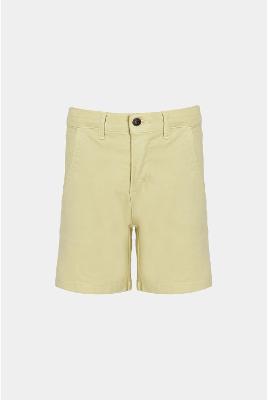 Bermuda Infantil Aramis Chino Algodão Sarjada Bege