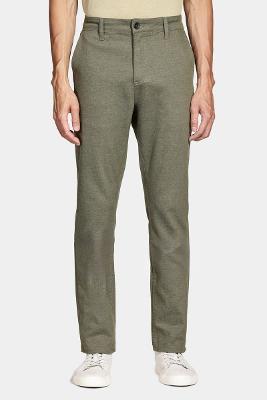 Calça Chino Bolso Faca Moline Verde Oliva