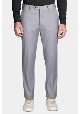 Calça Alfaiataria Slim Com Elastano Chumbo