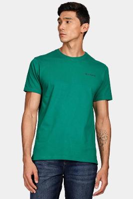 Camiseta Assinatura Aramis Barcode Verde Amazonia