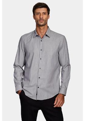 Camisa Aramis Manga Longa Cosmo Regular Algodão Egípcio