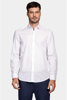 Camisa Aramis Manga Longa Regular Listrada Branco