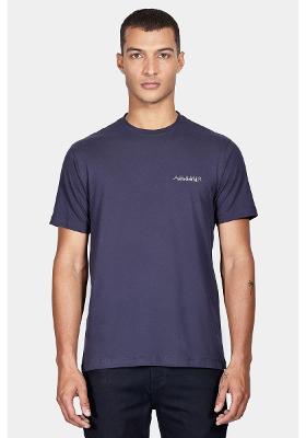 Camiseta Manga Curta Aramis Duplo Azul Marinho