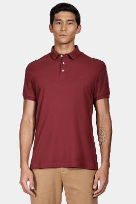 Polo Aramis Piquet Básica Bordo Cabernet