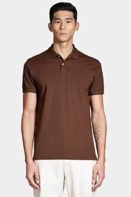 Polo Aramis Detalhe Interno Marrom Café