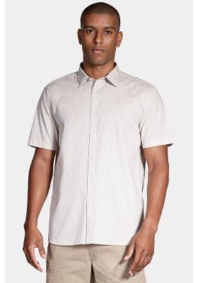 Camisa Regular Loop Flame Bosco Cáqui