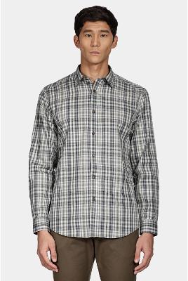 Camisa Aramis Manga Longa Regular Xadrez Verde