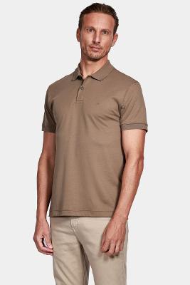 Polo Aramis Interlock Pima Cáqui